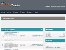 Tablet Screenshot of forum.tunidev.net